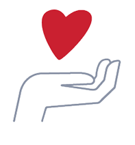As you interact with people throughout your day, give them a heart as you feel moved